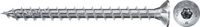 fischer Spaanplaatschroef PowerFast II 4,0x50 TX Verzonken Kop Voldraad Blauw Verzinkt (200)
