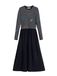 Desigual Jurk gemengde kleuren / zwart