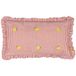 furn. Les Fruites Geborduurd Ruche Polyester Gevuld Kussen - Citroenen - 30x50cm