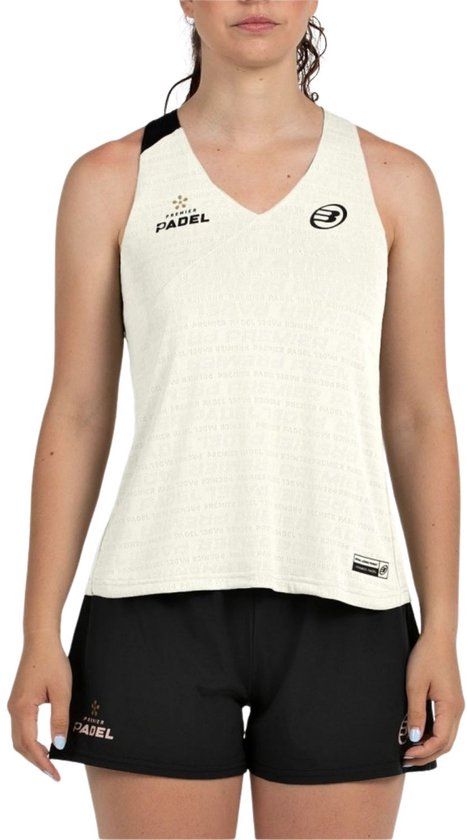 Bullpadel Piura Tennissinglet dames Ecru L/40