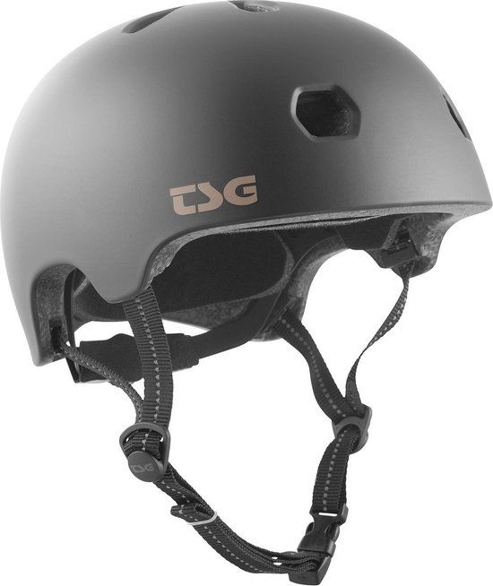 TSG Meta Solid Color Fietshelm - Zwart - 2XS/XS (52-54cm)