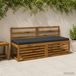 vidaXL Canapé 2 pièces VUGHT 100% Polyester Bleu foncé