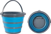 Bramble Opvouwbare Siliconen Emmer 10 Liter Blauw