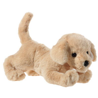 Heunec knuffel MISANIMO dog golden Retriever , lying, 30 cm - Bruin