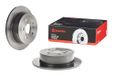 Brembo 08.A608.11 Achterzijde UV gecoate remschijf - Set van 2