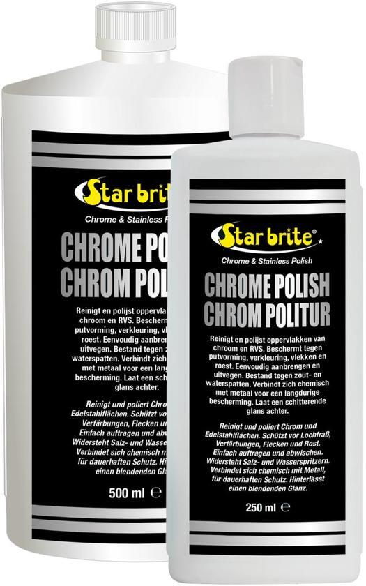 Starbrite Chrome/RVS Reiniger & Polish 2 in 1 237ml