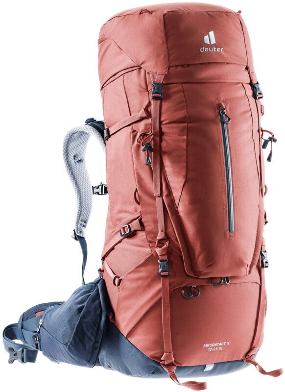 Deuter Aircontact X 70+15 SL Backpack Women - Rood - 2022 Model