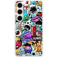 Samsung Galaxy S24 Graffiti 2 Verstevigd hoesje met sublimatie bedrukking