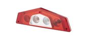 HELLA 2VP 012 570-181 Achterlicht - Caraluna X - Hybride - 12V - Inbouw/Geschroefd - Lenskleur: Rood/Transparent - LED lichtkleur: Rood - Stekker: Afscherming stekkercontact - rechts - Aantal: 1