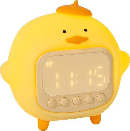 Lucide PINCHA DUCK - Oplaadbare Nachtlamp Kinderkamer - Geel