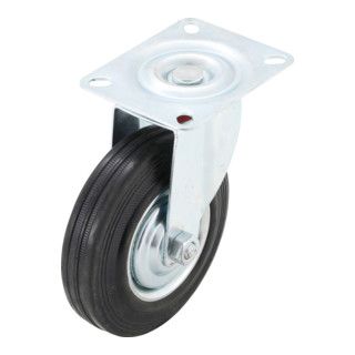 BGS DIY Wheel with Screw Foot Ø 125 mm - 1 Piece