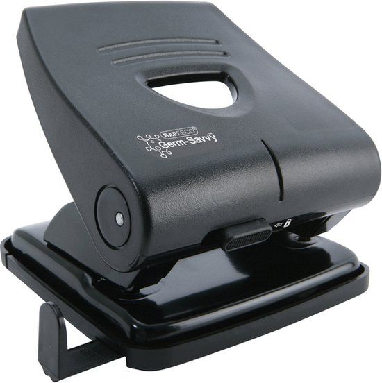 Rapesco PF827PB2 2-gaats Perforator Zwart