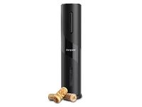 BEPER P102ACP100 Elektrische kurkentrekker met wijnflessensnijder - Oplaadbare elektrische flesopener met USB-kabel