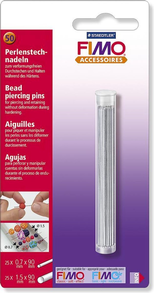 Staedtler Staedtler Accessory Fimo bead piercing pins