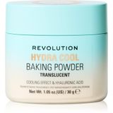 Revolution, Hydra Cool losse poeder, verkoelend en hydraterend setting poeder met hyaluronzuur, vegan en dierproefvrij, 30 g