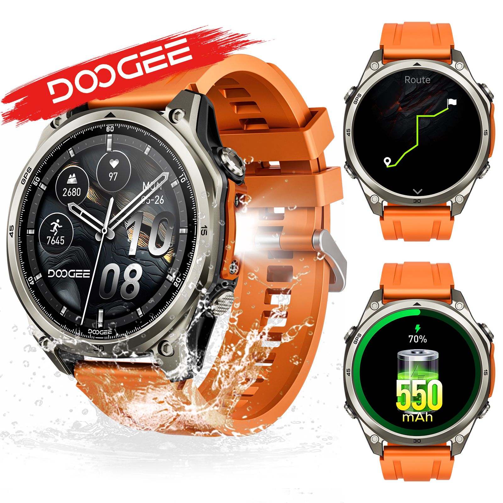 DOOGEE ANYWISE W1 PRO AI Smart Watch