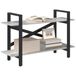 vidaXL - Boekenplank - 2-laags - 100 x 33.5 x 64 cm Bewerkt hout