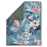Muller Textiles 30053.44.94 plaid 130 x 160 cm Polyester fluweel Groen