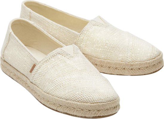 TOMS Shoes ALPARGATA ROPE 2.0 - Women's Espadrilles - White/Beige - Size 37