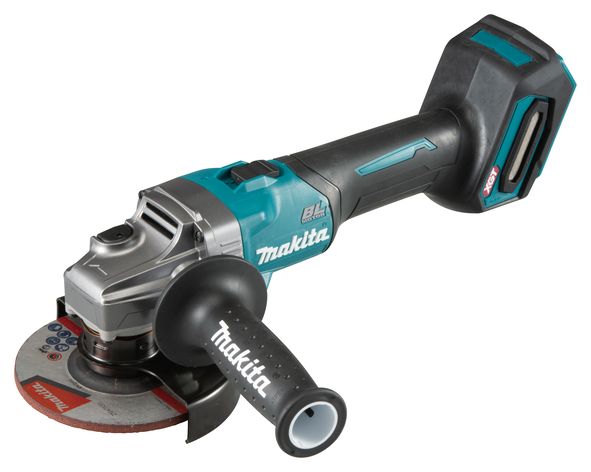 Makita GA005GZ01 40V Accu Haakse Slijper Body | 125mm | Koolborstelloos