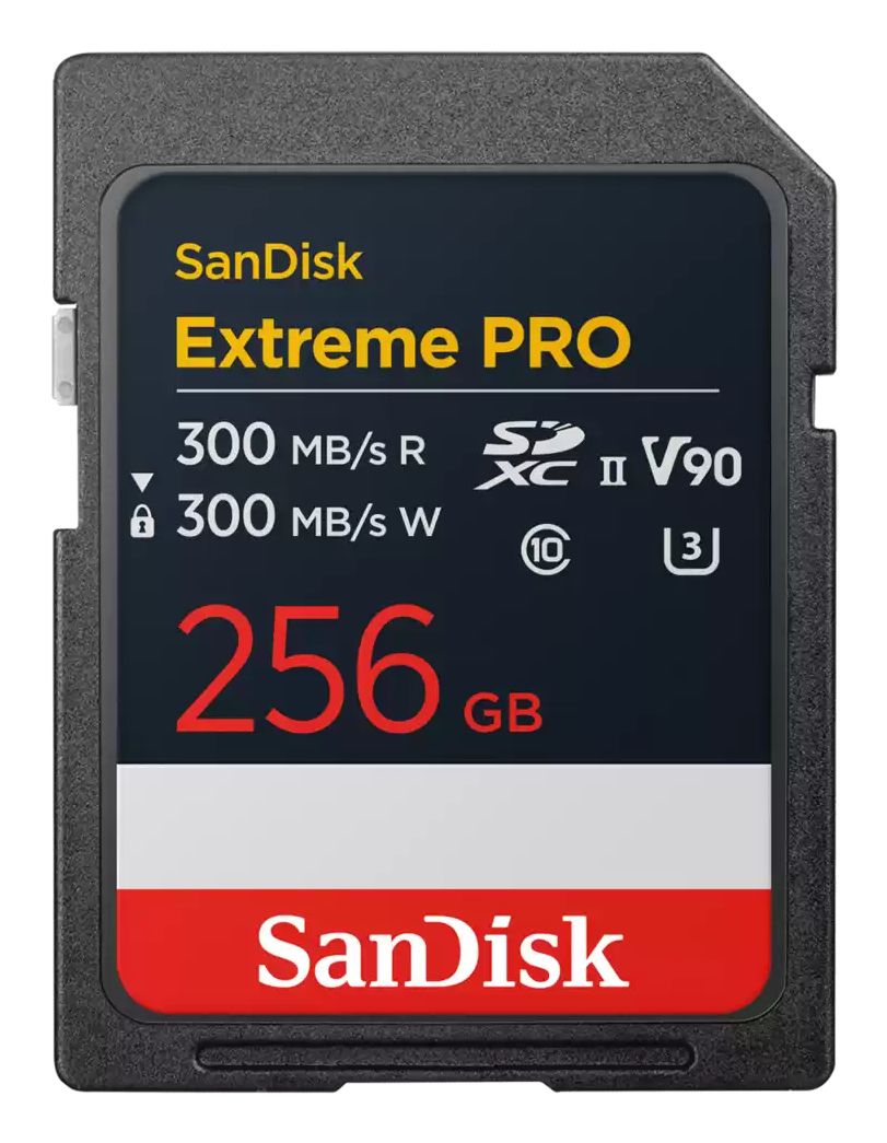 SanDisk SDXC Extreme PRO 256 GB (300MB/s) - SDSDXDM-256G-GN4IN