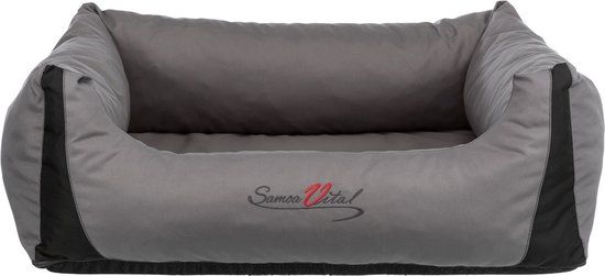 TRIXIE Hondenmand Samoa Vital Hoekig Orthopedisch Grijs 65x50x20 cm