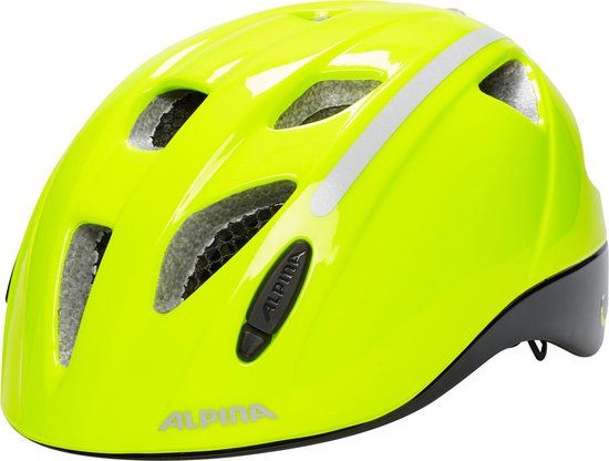 Alpina Ximo Flash Kinder Fietshelm - Geel - 45-49cm - 2021