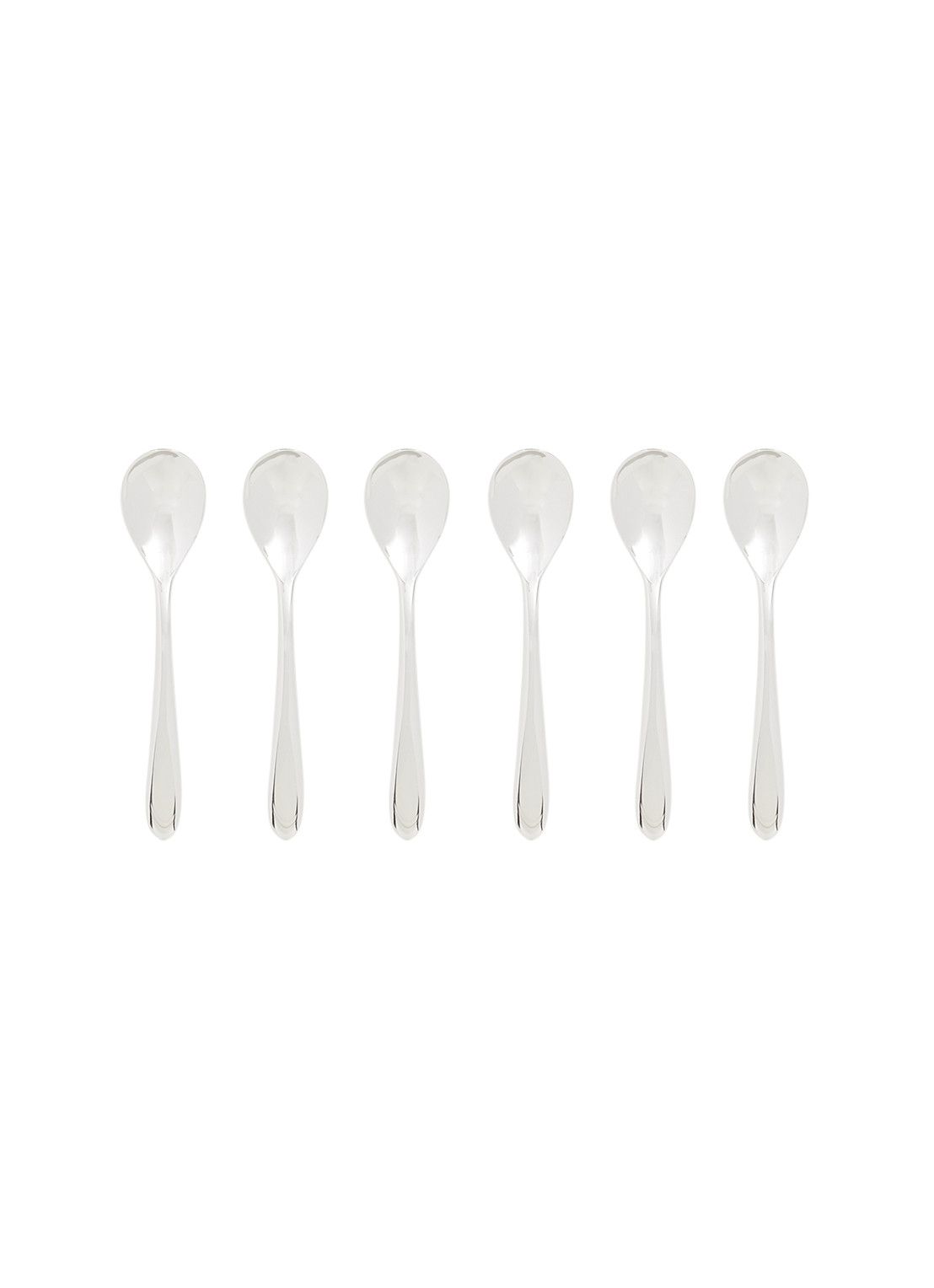 Amefa Cuba koffielepel set van 6