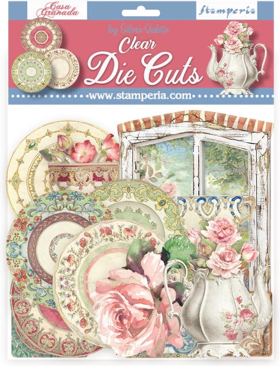 Stamperia Clear Die Cuts - Casa Granada