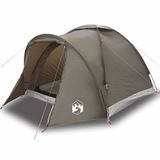 vidaXL Vistent 2-persoons waterdicht bruin