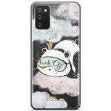 ERT GROUP mobiel telefoonhoesje voor Samsung A02S origineel en officieel erkend Babaco patroon Panda 001 optimaal aangepast aan de vorm van de mobiele telefoon, gedeeltelijk bedrukt