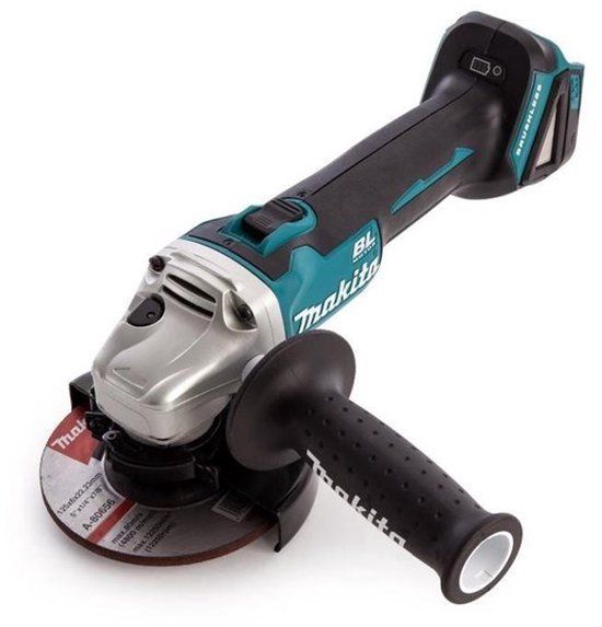 Makita DGA506Z 18V Haakse Slijper - 125mm - Body - Koolborstelloos - Softstart - Zonder Accu's en Lader