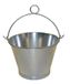 Wolfpack 5060025 – kegelvormig, verzinkte emmer, met ring 10 l 30 x 23 cm