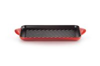Le Creuset Plaque de grill Tradition - Cerise - 32 x 22cm | Fonte