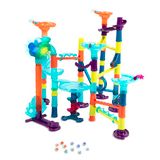 Battat BX1581C1Z,Branford LTD B. speelgoed – Marmer-Palooza – 62 stuks marmeren loopspeelgoed met verlichting en geluid – BPA-vrije STEM speelgoed marmeren track voor kinderen 3 jaar + (62-stuks),veelkleurig
