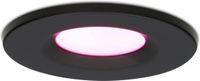 Homeylux Smart Wifi LED inbouwspot dimbaar RGBWW zwart Venezia 6 Watt IP65 - Metaal - Google Home en Amazon Alexa