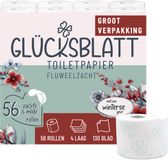 Glücksblatt Vanilla Toiletpapier 4-laags 56 Rollen