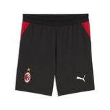 PUMA AC Milan 26/27 wedstrijdshort, Zwart/Rood, Maat 11-12Y