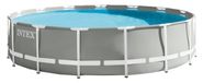 Intex Piscine hors sol Prism Frame Ø457 x 122 cm - Gris