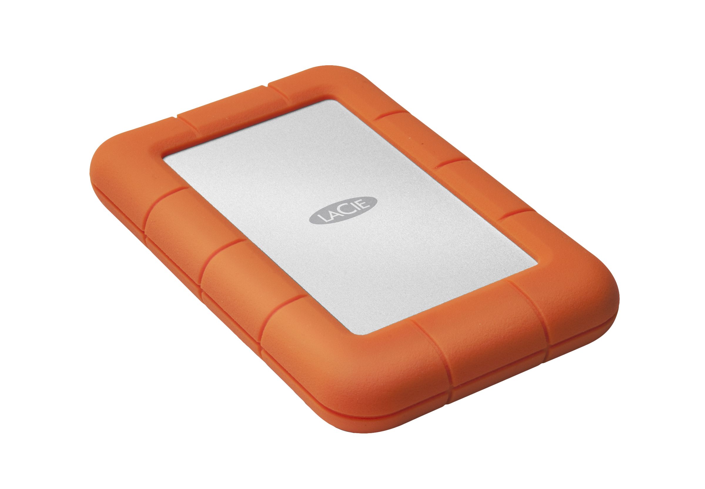 LaCie Rugged Mini 1TB 2.5" External Hard Drive - Orange/Silver