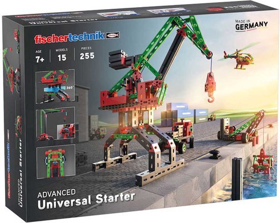 fischer technik Constructie Set Advanced Universal Starter 240-delig