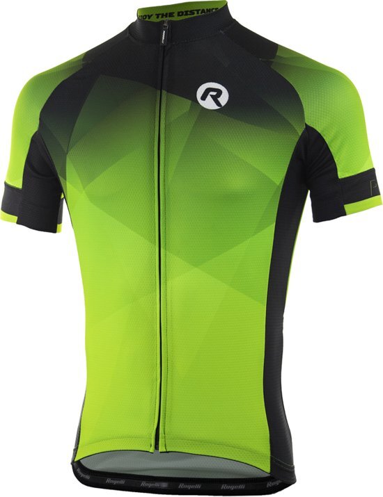 Rogelli Ispirato 2.0 Fietsshirt - Heren - Korte mouwen - Maat S - Fluor/Zwart