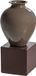 WOOOD houten vaas 39x19x19 cm - bruin