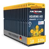 ANSMANN Gehoorapparaat batterijen type 10 (120 stuks)