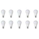 Lot économique Lampe LED 10 Pièces - Douille E27 - 10W Dimmable - Blanc Naturel 4200K