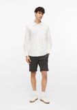 s.Oliver Phoenix bermuda noir homme coupe droite polyester coton