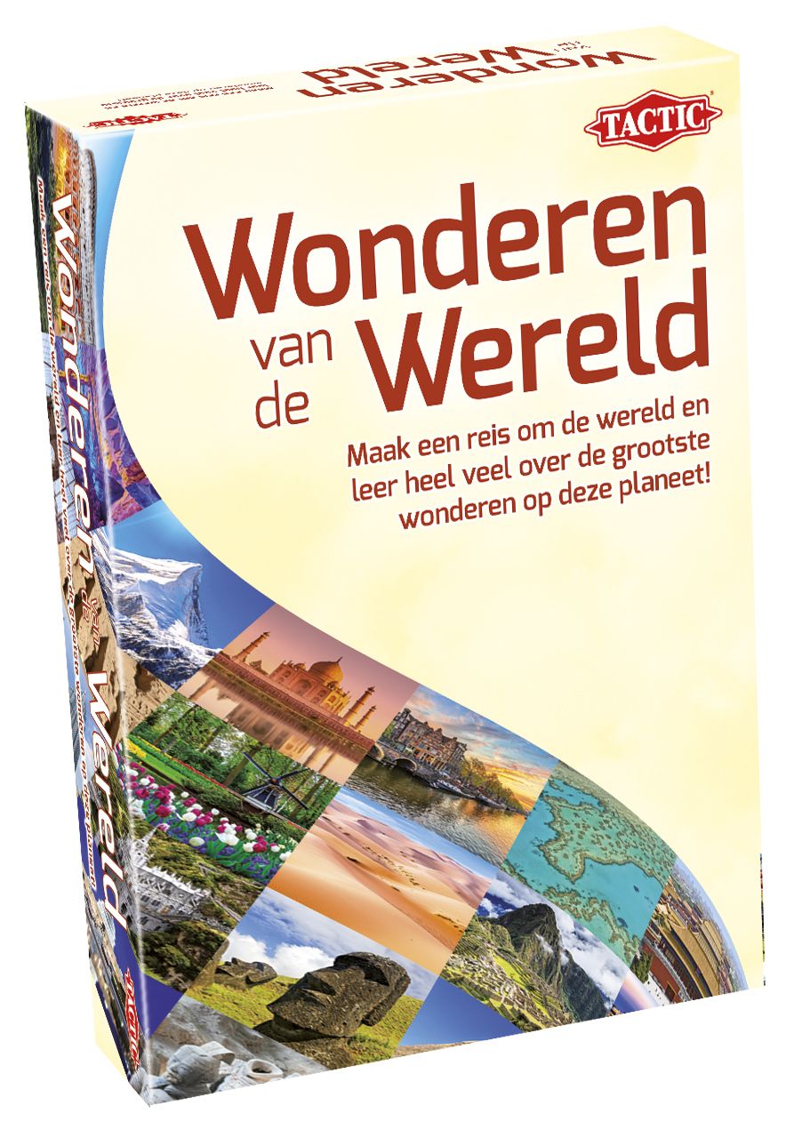 Tactic Wonderen van de Wereld Kaarspel - Trivia Card Game