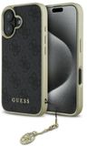 GUESS iPhone 16 Plus Hoesje - Cactus - Zwart