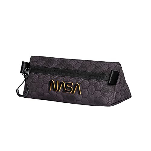 karactermania Nasa neon driehoekige etui, zwart, zwart, 2698