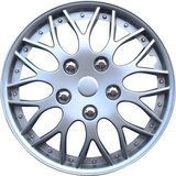Autostyle Wieldoppen Missouri 15 Inch Zilver - Set van 4